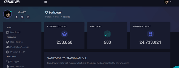 XRESOLVER | Xbox Resolver| PlayStation Resolver
