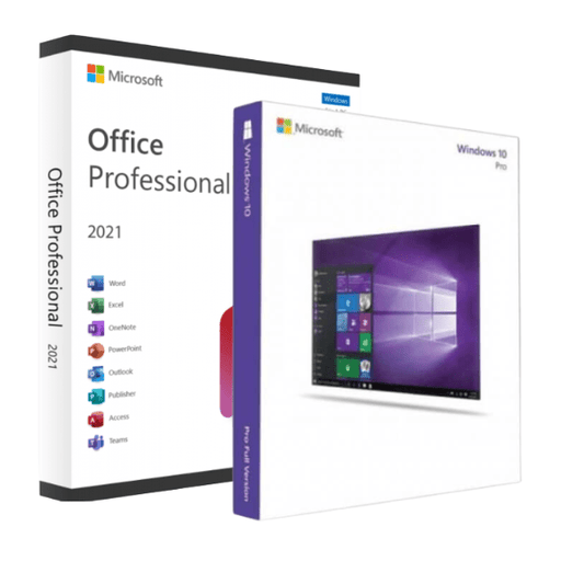 Office 2021 Pro Plus and Windows 10 Pro Bundle Pack