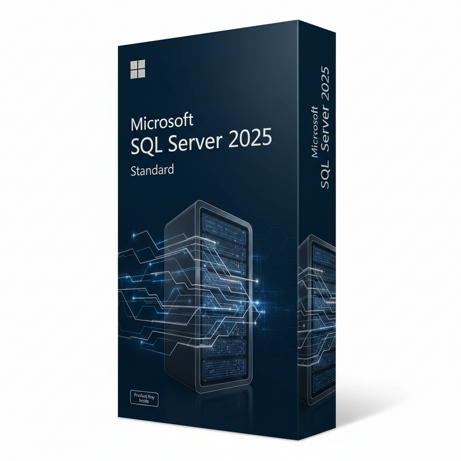 Microsoft SQL Server 2025 Standard – User CAL / Device CAL Licence Key