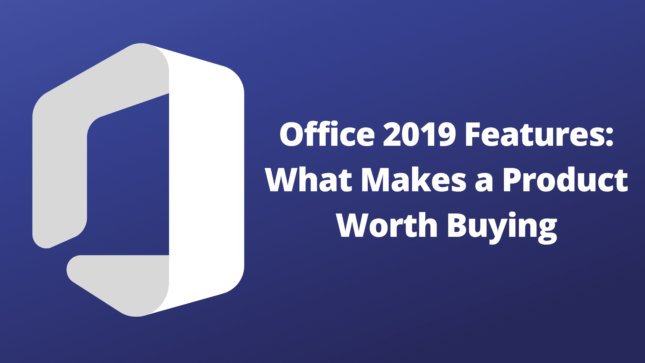 office 2019 feature