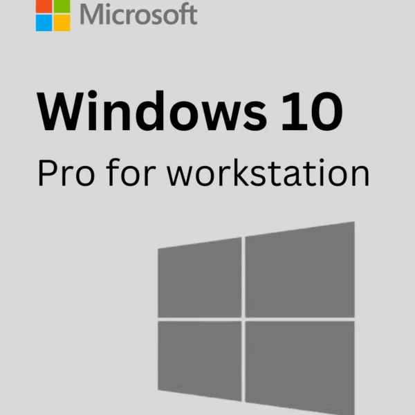 windows 10 pro For workstation