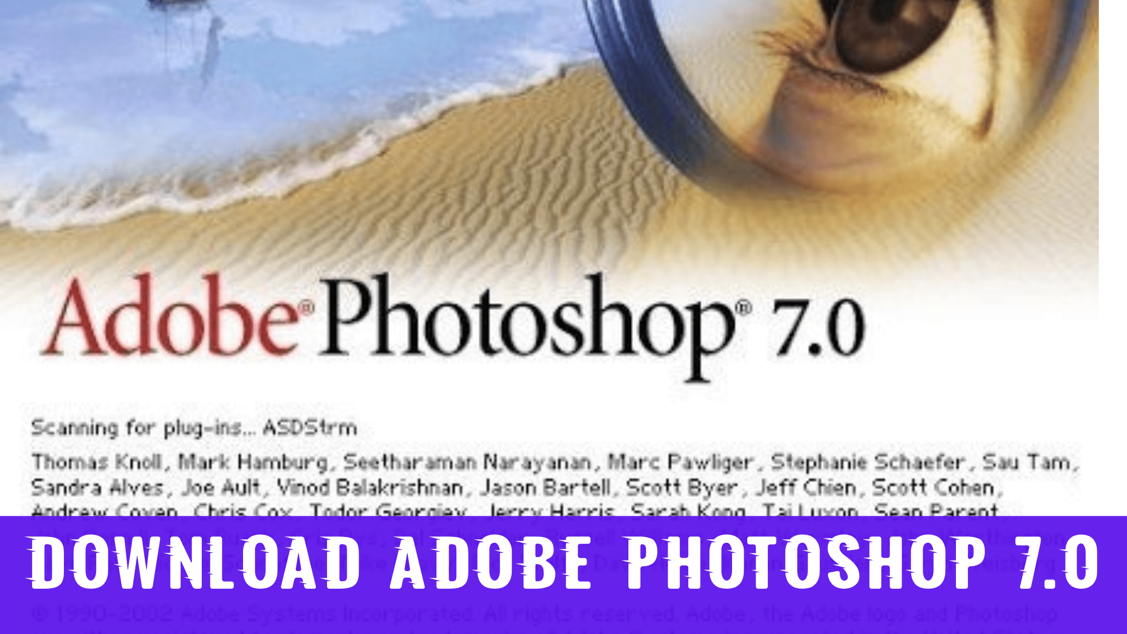 Download Adobe Photoshop 7.0