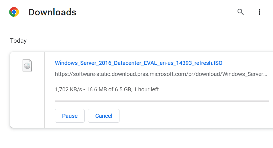 server 2016 standard download